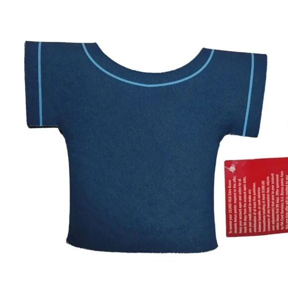 Tampa Bay Rays Baseball Coozie for Cold Drinks Souvenir Blue Jersey Design - Picture 4 of 7